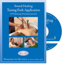 Load image into Gallery viewer, Ohm Therapeutics Vibrational Healing with Ohm Tuning Forks - Book & DVD