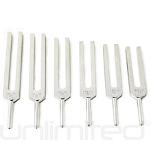 Load image into Gallery viewer, Biosonics Set of 6 Solfeggio Tuning Forks
